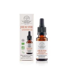 Elixirs & Co - Elisir composto ai fiori di Bach pronto all'impiego - Gioia di Vivere - I fiori di Bach - Benessere - Bio - 100% naturale - Made in France - 20 ml