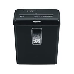 Fellowes PowerShred FS-6C 5013601 Dokumentförstörare, Svart, 18.5 cm x 32.7 cm x 37.2 cm