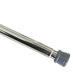 Gardinia 3555 - Barra de metal (não requer ferramentas, diâmetro: 2-26 mm, extensível de 125 a 220 cm), cor branca