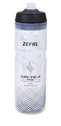 ZEFAL Arctica Pro - Borraccia Termica Bicicletta nera 750 ML - Borraccia Bici - Inodore e impermeabile - Bottiglia sportiva senza BPA