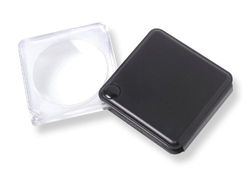 Carson MagniFlip 3x Flip-Open Zakvergrootglas met ingebouwde koffer - Set van 4 (GN-33MU)