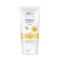 Ialuronico sole corpo - SPF 30 - idratazione intensa - resistente all'acqua - texture leggera - non unge - 150 ml