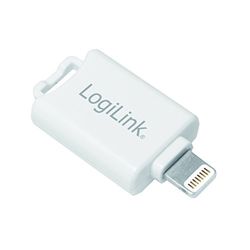 LogiLink AA0089 Card Reader for Micro SD for Devices with Lightning Connection - MFI Certified (Made for iPhone/iPad/iPod)