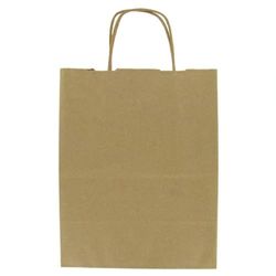 Duro ID 87523 JR. Mart Sac de courses 65 100% recyclé naturel Kraft 250PK 13 x 7 x 13