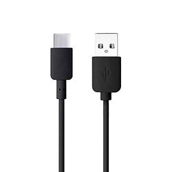 Universele kabel USB 3.0 A naar type C - zwart