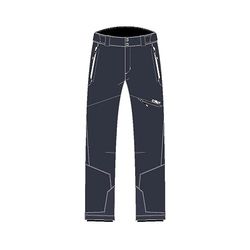 CMP - Pantalone da Uomo, Antracite, 56