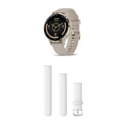 Garmin Venu 3S – GPS Fitness Smartwatch French Grey with Bluetooth Calling and Voice Assistant, Ultra-Sharp 1.3 Inch/1.1 Inch & Quick Release Band
