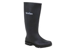 Black Pvc Rainboots Size 47