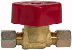 Riegler – Chiusura rapida valvola di isolamento din 4817 DN10 Bronzo in Bianco M.