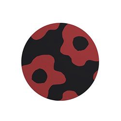 Questo Casa, Round Digital Printed Mouse Pad, Non-Slip Base, for Office and Home, Diameter:22cm