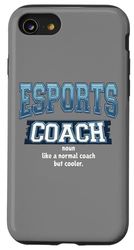 Esports Coach Definition Funny Gamer Humor Video Games Case for iPhone SE (2020) / 7 / 8