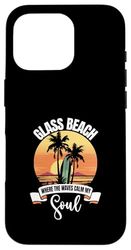 Waves - Glass Beach Case for iPhone 16 Pro