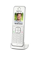 AVM FRITZ!Fon C6 DECT-comforttelefoon voor FRITZ!Box (hoogwaardig kleurendisplay, HD-telefonie, internet-/comfortdiensten, FRITZ!Box-functies aansturen) Internationale versie, wit