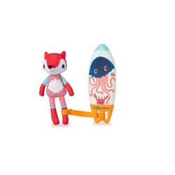 Lilliputiens - Surfista mágica Alice - Juguete Interactivo para el baño con Cambio de Color - Dibujos Que aparecen en el Agua - Figura Divertida - Desde 12 Meses - Baño y Juegos de Agua - 83542