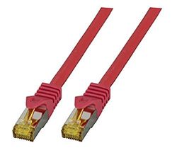 EFB Elektronik MK7001.3R RJ45 patchkabel S/FTP, Cat.6A, LSZH, 3 m rood