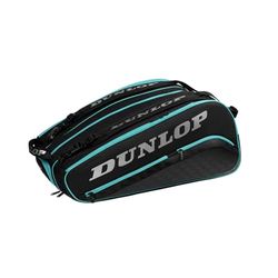DUNLOP Padel Paletero Elite Thermo Bag, Zwart/Petrol