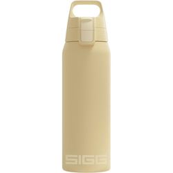 SIGG - Botella de Agua Aislada - Shield Therm - Apta para Bebidas Carbonatadas - A Prueba de Fugas - Apta para Lavavajillas - Libre de BPA - Acero Inoxidable 90% Reciclado - 0,5L / 0,75L / 1L