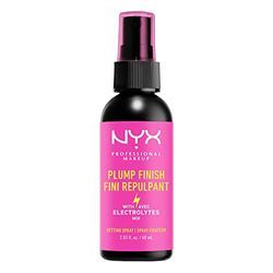 NYX Professional Makeup Pump Right Back Setting Spray, Con electrolitos, Fórmula vegana, Acabado voluminoso, 60ml