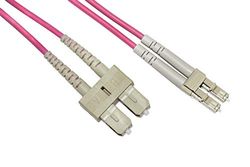 LINK LKLCSC4530 Optische vezelkabel LC naar SC Multimode Duplex OM4 50/125 m 30