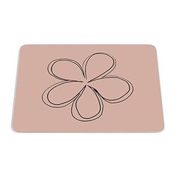Bonamaison, Rectangle Pop Art Digital Printed Mouse Pad, Non-Slip Base, for Office and Home, Size: 22 x 18 cm