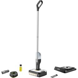 Kärcher Fregona eléctrica FC 2-4 Battery Set, inalámbrico con rodillo de microfibra giratorio, autonomía de batería: aprox. 20 min, rendimiento por carga de batería: aprox. 70 m², batería de recambio