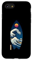 Surf Board Japanese Kanagawa Wave Surfing Japan Boys Girls Case for iPhone SE (2020) / 7/8