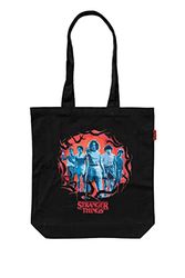 Officiële Stranger Things - Tote Bag Personages - Katoenen Draagtas - Boodschappentas