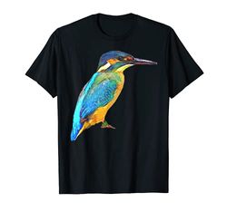 Kingfisher Bird Lover Designs Alcedinidae Kingfisher Birding Camiseta