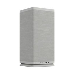 Fractal Design Mood Light Gray PC Case - Sleek Fabric Design, 180mm Top Fan, Conceals 325mm Graphics Card, m-ITX Motherboard Compatible, Easy Access Build, Efficient Cooling