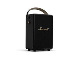 Marshall Tufton Haut-parleur de fête Bluetooth portable d'extérieur, résistant à l'eau IPX2 - Noir et laiton