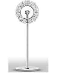 Ohmex OHM-FAN-1886R - Ventilateur Sans Fil Sur Pied - 30 Watts - Ecran LCD - 12 Contrôles de Vitesse - Rotations : 30°, 60°, 90°, 120° - Fonctionnement à Distance