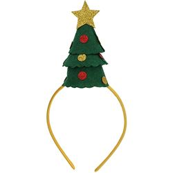 Folat 65678 Tiara kerstboom goud, meerdere kleuren