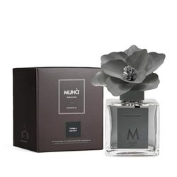 MUHA' | Profumatore per ambienti Magnolia Diffuser, Fragranza Tonka e Sandalo, Diffusore Ambiente con Magnolia in Legno di Betulla, Formato da 500 ml
