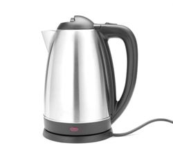 HENDI Waterkoker, elektrisch, droogkookbeveiliging, snelkookfunctie, 360° draaibasis, ergonomische polypropyleen handgreep, automatische uitschakeling, 2,5 l, 230 V/2150 W, 225 x 168 x 288 mm,