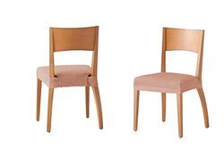 Martina Home Lot de 6 Housses de Chaise, Saumon
