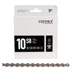 Connex Schakelketting 10S8 114 Gld. 6,0 mm ketting, zilver, één maat
