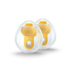 Medela Copas de recogida Hands-Free, compatibles con los extractores de leche eléctricos Freestyle Flex y Swing Maxi, 1 juego de 2 copas