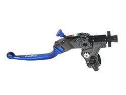 ACCOSSATO Commande d'embrayage à câble avec Levier articulé coloré (Bouton+Levier) avec Fixation Micro pour Benelli BN 600 de 2014 à 2016 CC 600