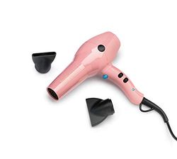 Diva Pro Styling Rapida 4000 Pro Dryer 2200W Professional Hairdryer with Ionic Conditioning, Blush, PRO114