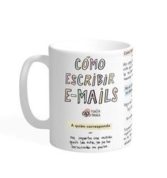 Pedrita Parker Breakfast Mug - How to Write an e-Mail