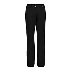 CMP, Pantalone Lungo Da Donna Con Ghetta Interna, Nero, S