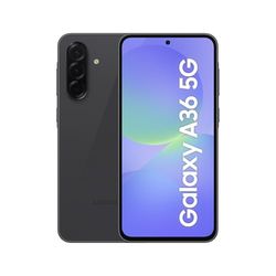 Samsung Galaxy A36 5G, Smartphone con Funzioni intelligenti, 3 anni di Garanzia del produttore, Display Super AMOLED 6.7”, 6GB RAM, 128GB, 5.000 mAh, IP67, Awesome Black [Versione Italiana]