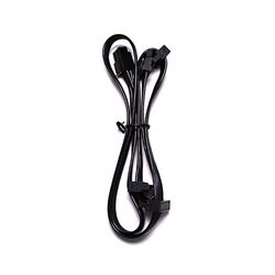 Xilence Cable SATA XZ182, 4X conectores SATA, 500 mm, fuente de alimentación de las series X y A+III, negro