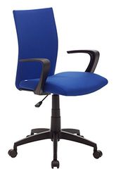 My_office Poltrona Milano, poliuretano, azul, 58 x 58 x 99 cm