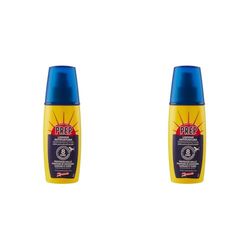 Prep, Lozione Repellente, Repellente Zanzare, a Base di Icaridina, Lunga Durata, Contro Zanzare Comuni, Tigre e Zecche - Formato 100 ml (Confezione da 2)