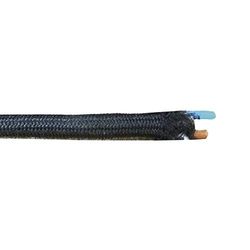 Slangverlenging, zwart, 3 x 1,5 T/TL 2 m