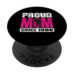 Mamá orgullosa desde 1988 Mamá orgullosa 1988 Mamá 1988 Madre 1988 PopSockets PopGrip Adhesivo