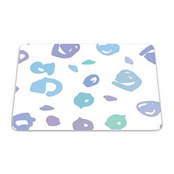 Bonamaison, Tapis de Souris Rectangle Imprimé Numériquement, Fond Antidérapant, pour Bureau et Maison, Taille: 22x18cm