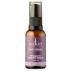 Sukin Purely Ageless Intensive Firming Serum 30ml - with Argon Oil Cocoa Butter & Ribose ; cruelty free & vegan friendly - will target fine lines to firm & refine skin.