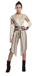 Rubies 810668– Rey Deluxe Costume da adulti, Beige, Taglia L